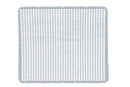 PETERBILT GRILL FOR EXTENDED HOOD - ALTERNATING OVAL PATTERN - stainless steel