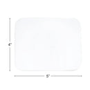 STAINLESS STEEL 4"X 5" PERMIT STICKER PLATE