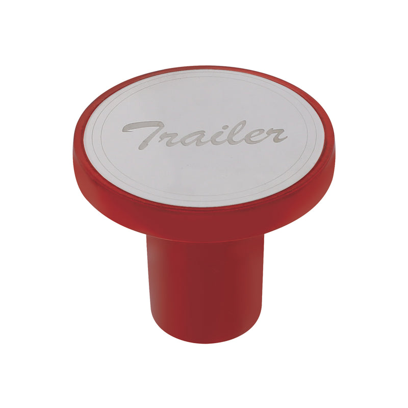 Candy Red "Trailer" Screw-On Air Valve Knob