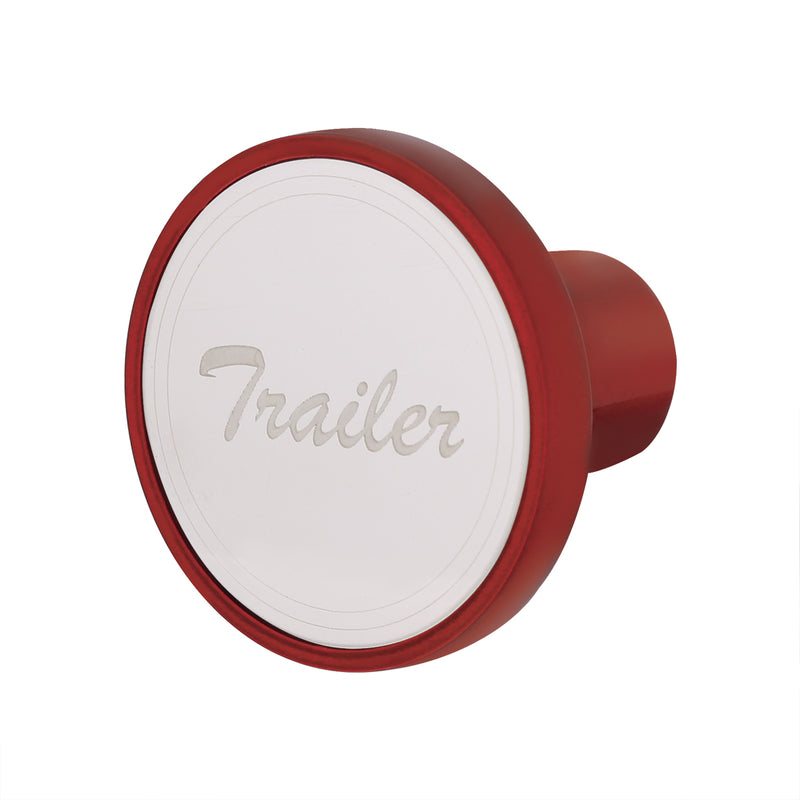Candy Red "Trailer" Screw-On Air Valve Knob