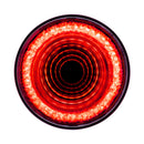 24 LED 4" ROUND MIRAGE LIGHT (STOP, TURN & TAIL) - RED LED/RED LENS