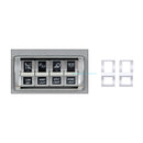 CHROME SWITCH COVER FOR 2018-2024 FREIGHTLINER CASCADIA (2-PACK)