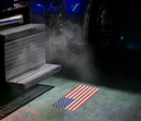 LED Interior Door Light With American Flag Courtesy Projector Light