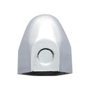 1.5" X 2" CHROME STEEL NUT COVER W/ FLANGE