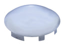 UNIVERSAL CHROME FRONT HUB CAP - 1" LIP