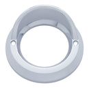 2" CHROME LIGHT BEZEL W/ VISOR