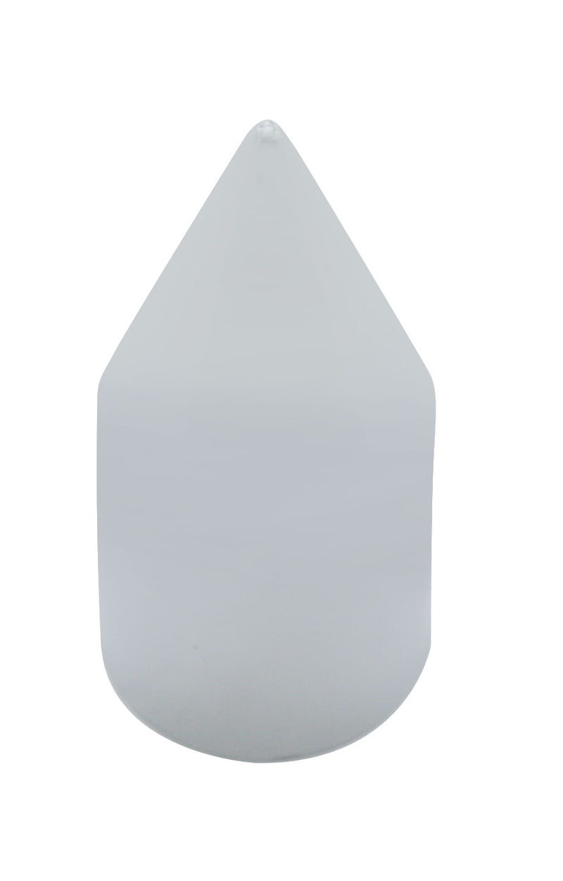 3/4" X 2 5/16" CHROME PLASTIC SPIKE NUT COVER - PUSH ON