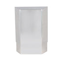 PETERBILT SLEEPER SHOCK COVER - stainless steel