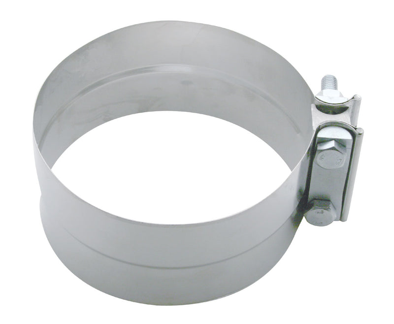 STAINLESS STEEL 6" I.D / O.D  BAND EXHAUST CLAMP