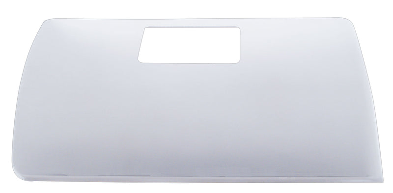 PETERBILT STAINLESS STEEL GLOVE BOX COVER