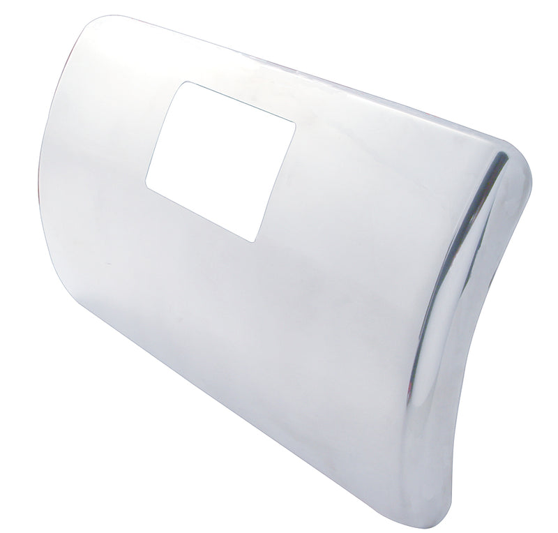 PETERBILT STAINLESS STEEL GLOVE BOX COVER