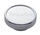 CHROME "WASHER" KNOB - SILVER