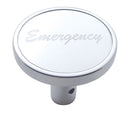 EMERGENCY AIR VALVE KNOB - LONG PIN STYLE - SILVER