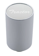 3 INCH AIR VALVE KNOB - TRACTOR - CHROME / GLOSSY SILVER