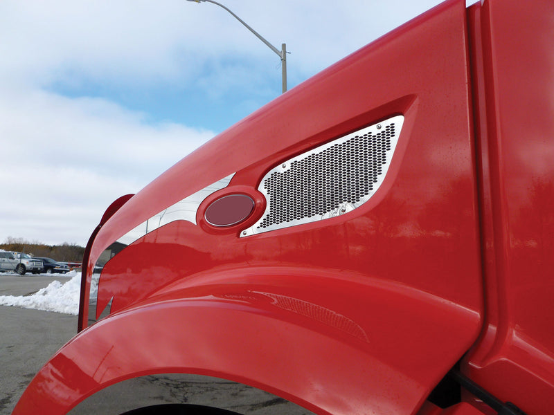 PETERBILT 579 SS HOOD AIR INTAKE GRILLE