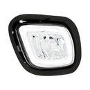 LED FOG & DRIVING LIGHT W/ HALO POSITION LIGHT FOR 2008-2017 FTL CASCADIA - PASSENGER SIDE