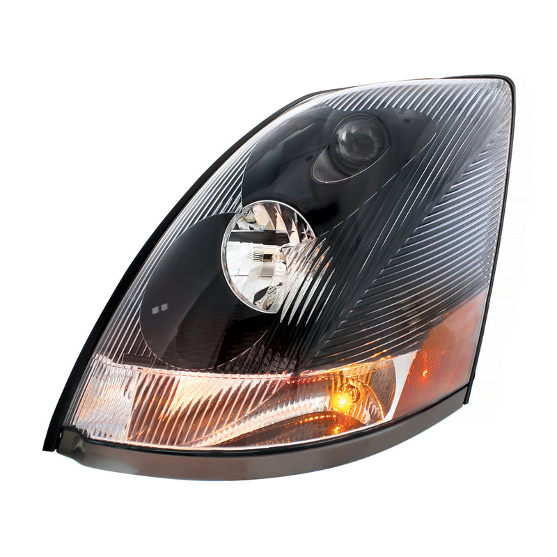 2004+ VOLVO VN "BLACKOUT" HEADLIGHT - DRIVER SIDE