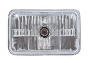 4" X 6" Crystal Rectangular Headlight High & Low Beam