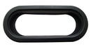 BLACK RUBBER OVAL GROMMET