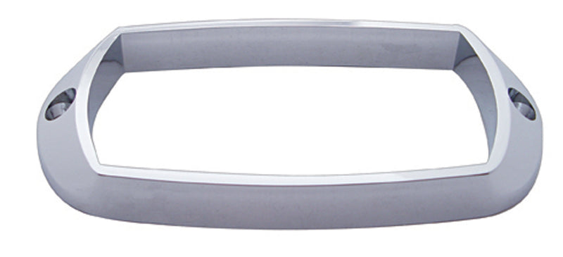 CHROME RECTANGULAR BEZEL FOR TIGER EYE MARKER LIGHT