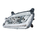 Chrome Projection LED Headlight for Peterbilt 579 2012-2021 & Peterbilt 587 2010-2016 - Driver Side
