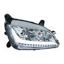 Chrome Projection LED Headlight for Peterbilt 579 2012-2021 & Peterbilt 587 2010-2016 - Passenger Side