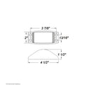 TRAILER STYLE MARKER LIGHT - RED