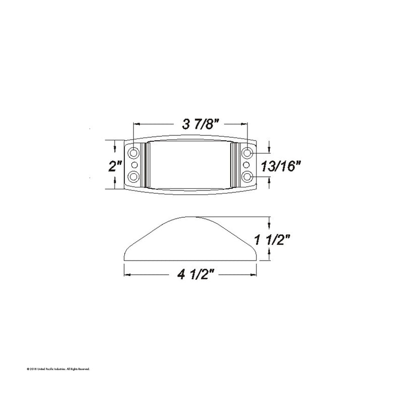 TRAILER STYLE MARKER LIGHT - RED