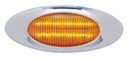 12 LED PHANTOM CLEARANCE / MARKER LIGHT - AMBER LED/ AMBER LENS