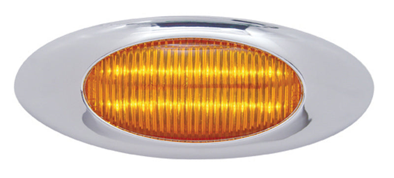 12 LED PHANTOM CLEARANCE / MARKER LIGHT - AMBER LED/ AMBER LENS