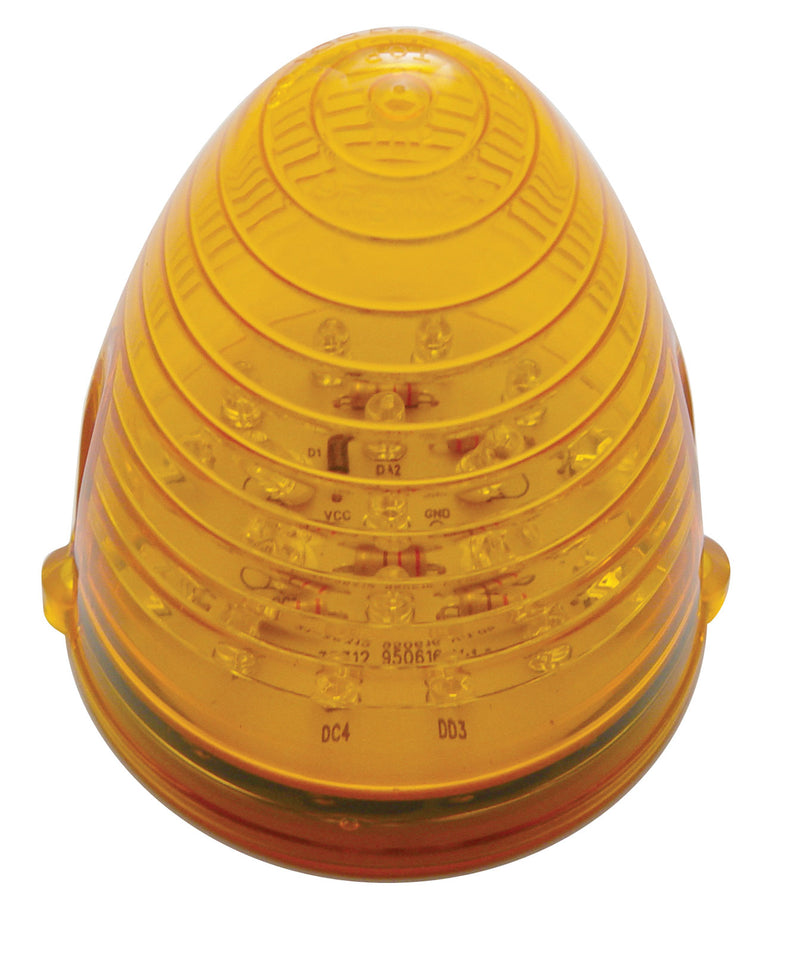19 LED Beehive Grakon 1000 Cab Light - Amber LED/Amber Lens