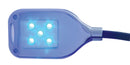 5 LED MAP LIGHT PLUGS IN AC/CIG LIGHTER ADAPTER - BLUE