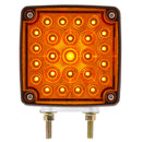 52 LED DOUBLE FACE TURN SIGNAL LIGHT - AMBER & RED LED / AMBER & RED LENS - DRIVER SIDE