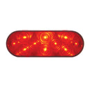 10 LED OVAL STT LIGHT RED / RED