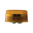 9 LED 2" REFLECTOR CLEARANCE / MARKER LIGHT - AMBER LED/ AMBER LENS