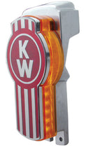 32 LED Backlit Emblem Light For Kenworth - Amber LED/Amber Lens