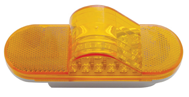 18 LED MID-TRAILER TURN SIGNAL LIGHT AMBER LED/ AMBER LENS