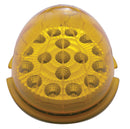 17 LED Dual Function Reflector Cab Light - Amber LED/Amber Lens