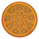 16 LED 4" Reflector Turn Signal Light - Amber LED/Amber Lens