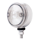 15 LED DUAL FUNCTION SINGLE FACE LIGHT - AMBER LED/CLEAR LENS AND CHROME HOUSING