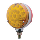 21 LED DOUBLE FACE LIGHT ROUND AMBER/ RED LED