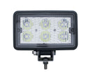 6 HIGH POWER 1W LED RECTANGLE WORK LIGHT
