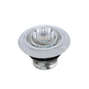 3 LED Mini Light With Bezel - Amber LED/Clear Lens