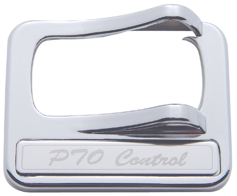 PETERBILT "PTO" ROCKER SWITCH TRIM WITH GAURD