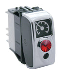 Kenworth Chrome Rocker Switch Cover w/ Red Diamond
