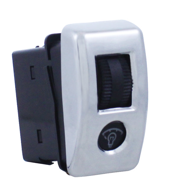 Kenworth Chrome Dash Dimmer Switch Cover