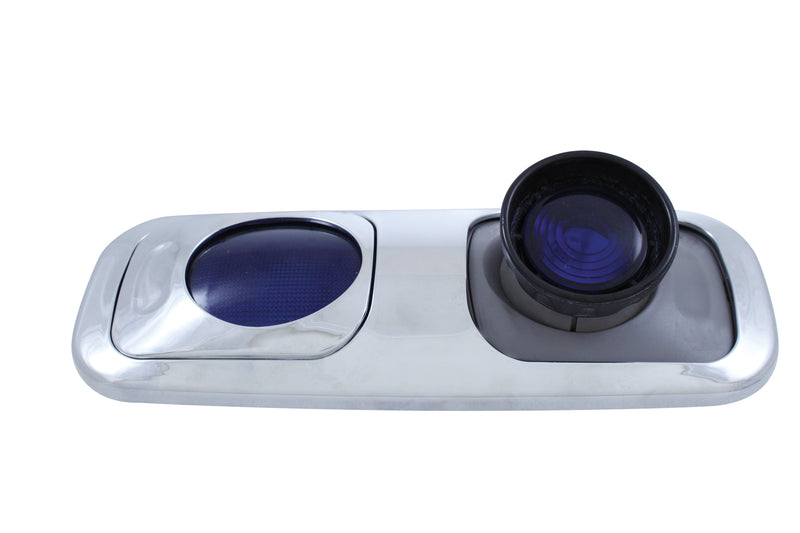 Chrome Peterbilt Dome Light Cover
