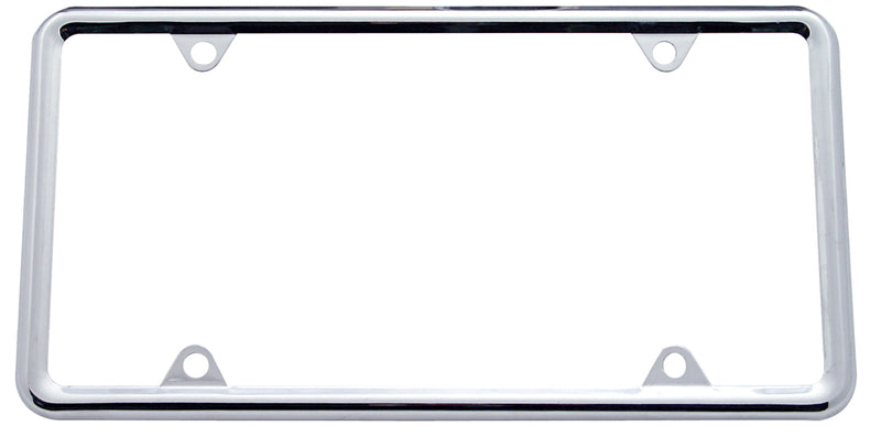 CHROME SLIM LICENSE PLATE FRAME