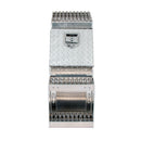 12" DIAMOND PLATE ALUMINUM STEP SADDLE BOX