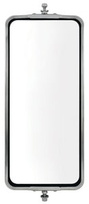 7" X 16" STAINLESS WEST COAST HEATED MIRROR